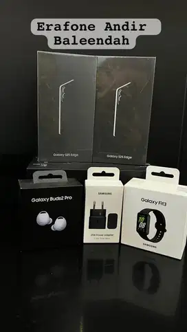 SAMSUNG GALAXY S25 EDGE 12/512GB PROMO CASHBACK UP TO 2jt