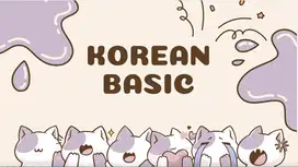 Kursus Bahasa Korea Tingkat Dasar