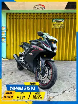 YAMAHA R15 V3 2018 MURAH BERKUALITAS HIKMAH MOTOR KEPUH MALANG