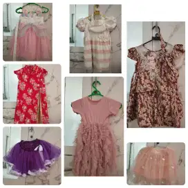 Baju Bekas anak cewe usia 3 thn dan 4 tahun