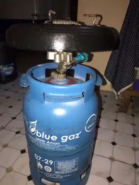 Tabung blue gaz + kompor satu tungku