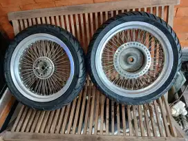 Scopy velg lebar ukuran depan 3.00 belakang 3.50