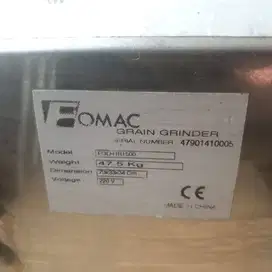 Dijual mesin giling tepung FOMAC FGD‑HR1500 grain food grinder