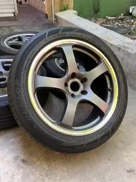 velg enkei ev5 ring 18 set ban