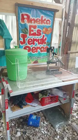 Perlengkapan 1 set es jeruk pesas