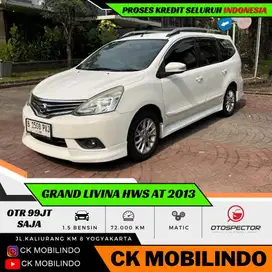 (Km72rb) Grand Livina HWS Matic 2013 ISTIMEWA Kredit Murah