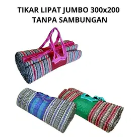 250825A Tikar Tenun Lipat Jumbo 200cm x 300cm  2m x 3m Halus Alas Karp