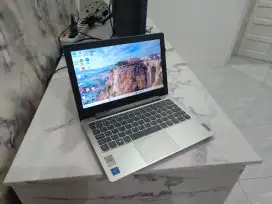 Netbook lenovo 4/256gb ssd laptop siap pakai