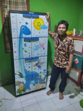 Lemari plastik S4 BUBBLE