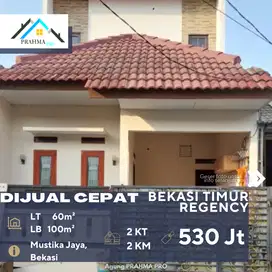 Dijual Murah Rumah 2 Lantai Dalam Perumahan Bekasi Timur Regency