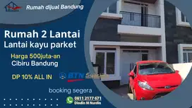 Rumah murah Bandung timur 2 Lantai Type 70/70 Lantai kayu  600jtan