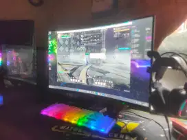 BU Monitor komputer msi MAG 32inc curved 240hz oc 250hz