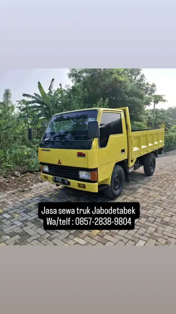 SEWA TRUK ENGKEL MURAH - JASA SEWA TRUK CDE JAKARTA - TRUCK PINDAHAN