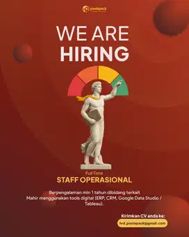 LOWONGAN KERJA - FULL TIME