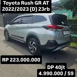 Antik KM 23rb.. Toyota Rush GR AT 2022/2023 (D)