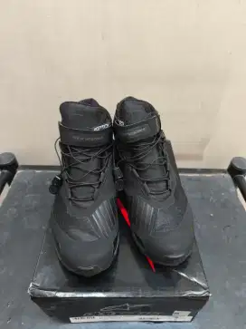Alpinestars CR-X DRYSTAR Riding Shoes size 42 Black Black ORIGINAL