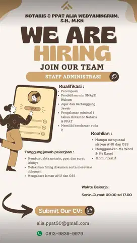 Staff Notaris & PPAT