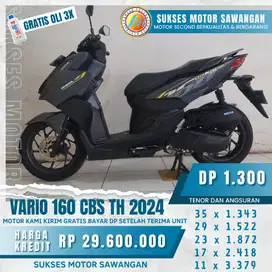 DAPATKAN GARANSI SERVICE DAN OLI GUYSS HONDA VARIO 160 CBS 2024