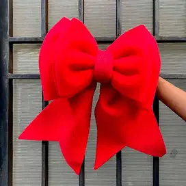 250825B Pita Merah Jumbo Besar Hadiah Kado Doorprize Gift Red Ribbon U