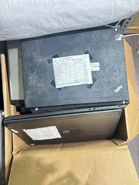 Laptop bekas hanya CPU/mesin,  LCD and casing