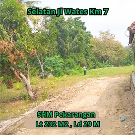 Tanah Murah Jogja Barat Cocok Hunian Siap Bangun SHM Pekarangan