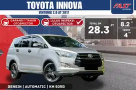TOYOTA INNOVA VENTURER 2017 2.0 AT BENSIN LOW KM.50RB PJK PJG #F4ST
