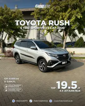 Rush S TRD at 2020 garansi mesin transmisi 5 tahun