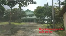 Dijual Tanah dan Bangunan Luas Dua Hektare Lebih