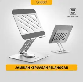 Uneed Aluminium 360 Tablet Handphone Stand