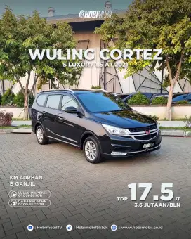 Wuling Cortez S luxury at 2021 garansi mesin transmisi 5 tahun