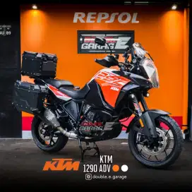 KTM 1290 SUPER ADVENTURE 2017 PUTIH ORANGE FULL ORIGINAL LIKE NEW