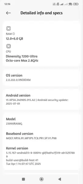 XIAOMI REDMI NOTE 13 PRO PLUS 5G 512GB