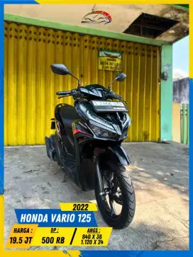 HONDA VARIO 125 2022 PLAT S MURMER BOLOH HIKMAH MOTOR KEPUH MALANG