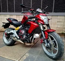 Kawasaki ER6 N ER6N ER 6N ABS 2012 Merah Candy