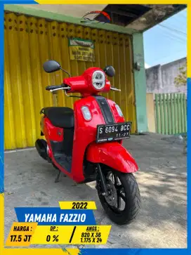 YAMAHA FAZZIO 2022 PLAT S GASS MASZEHH HIKMAH MOTOR KEPUH MALANG