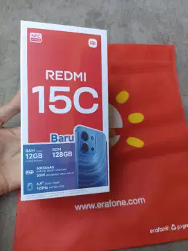 REDMI 15 C RAM 6/128 MOONLIGHT BLUE BARU!