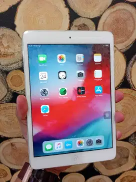 IPad Mini 2 Silver 32Gb Wifi only Batangan normal mulus