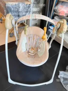 Baby swing chocolate