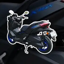 Yamaha New XMax 250 ABS Connected 2025 Black Matte Odo 600 Perak L Sby