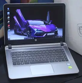 Jual Laptop Desain HP Pavilion 14 Core i7 NVIDIA 940M RAM 8GB SSD 250G