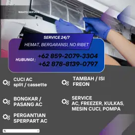 SERVICE AC BERGARANSI