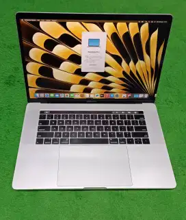 Apple MacBook Pro 2018 15inch i7 16/512 Silver Touchbar Dual VGA Murah