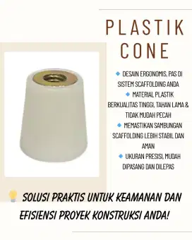 Plastic Cone bekisting system