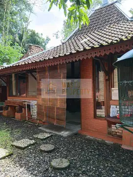 ETNIK JOGLO CANTIK, STRATEGIS TEPI JALAN ASPAL SLEMAN