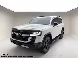 TOYOTA LAND CRUISER 300 GR-SPORT 2023 WHITE ON RED
