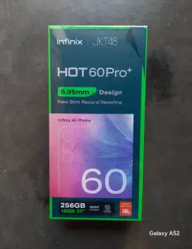 INFINIX HOT 60 PRO+ 8/256 NEW GARANSI RESMI