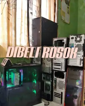 Dbeli barang rongsokan komputer laptop ac logam