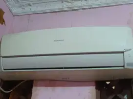Dijual AC sharp 0.5 PK full indoor outdoor ( bekas )