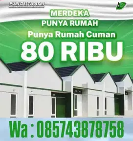 Rumah murah bebas banjir di batang