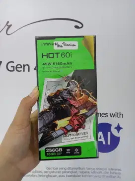 Infinix Hot 60i 8/256 garansi resmi